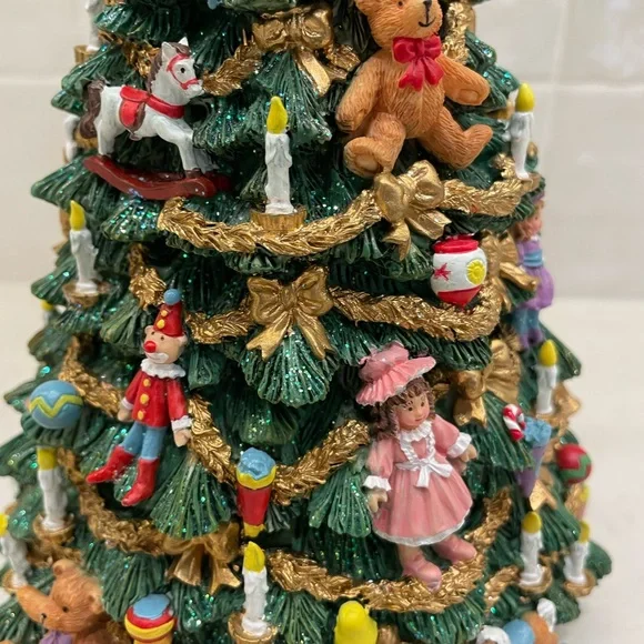 The San Francisco Music Box Company Christmas Tree Music Box - Picture 3 of 4